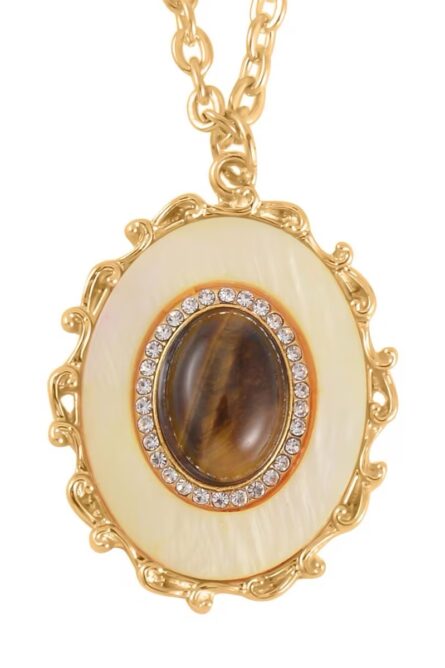 Tiger’s Eye 3-Piece Jewelry Set – Necklace, Earrings & Ring - Image 5