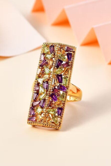 54 - Harlem Renaissance Mosaic Ring - Image 6