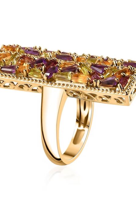 54 - Harlem Renaissance Mosaic Ring - Image 4