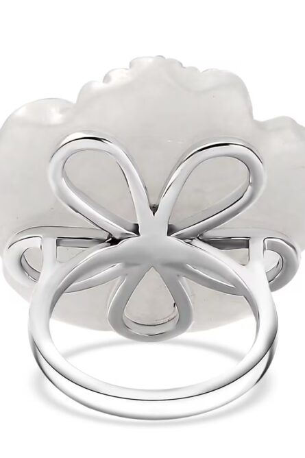 510 - Ivory Empress Jade Ring - Image 3