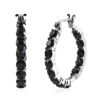 74 - Midnight Spark Inside-Out Hoops