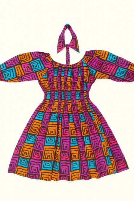 0024 - Tribal Mosaic Infinity Dress - Image 2