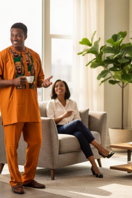 02 - Burnt Ember Senator Suit - Xl - Image 3