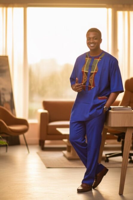 05 - Royal Blue Heritage Senator Suit (XL) - Image 3