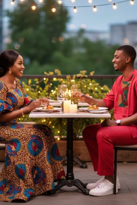 Crimson Heritage Senator Suit (Handmade in Nigeria) - Image 3